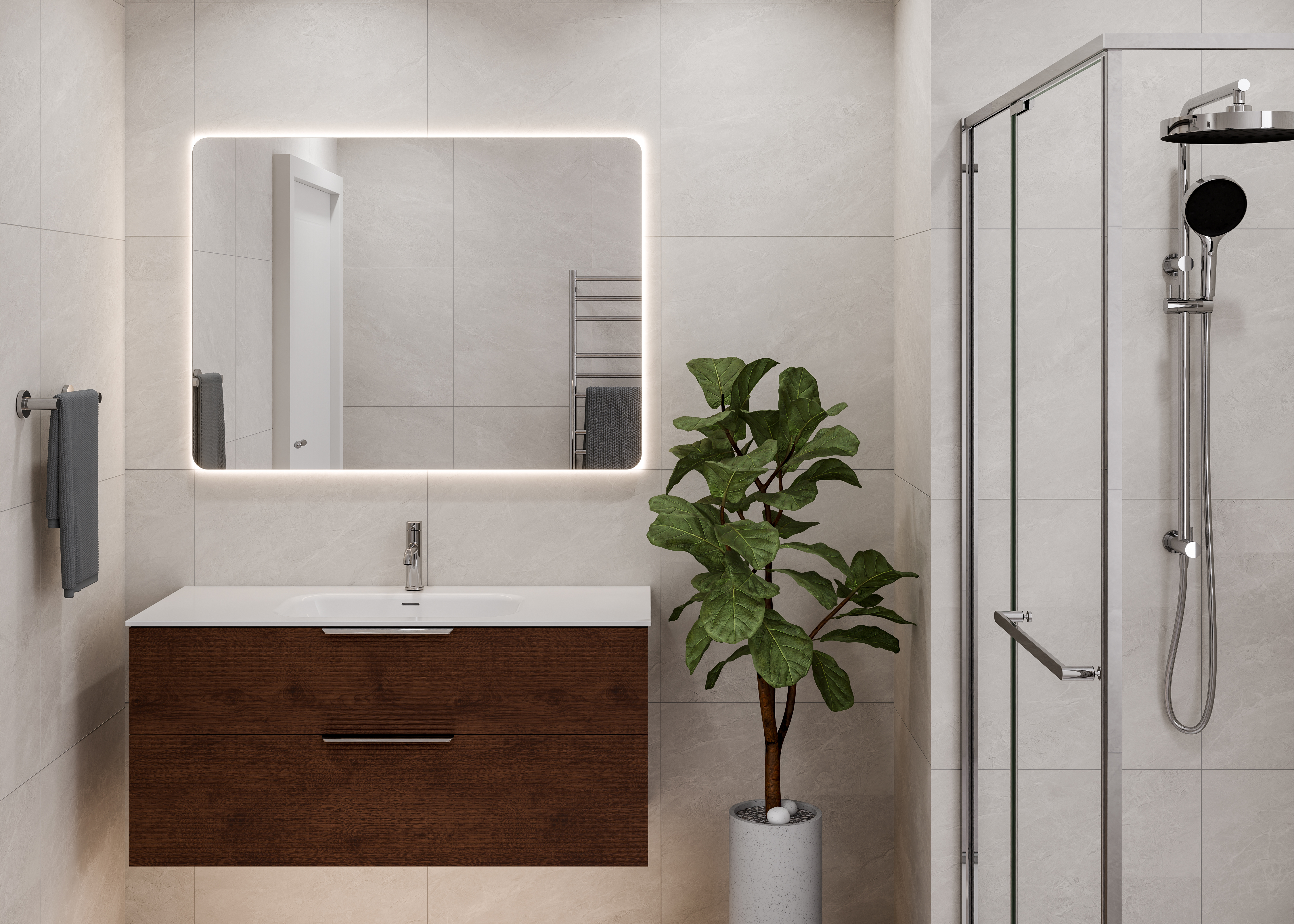 How To Maximise Small Bathrooms