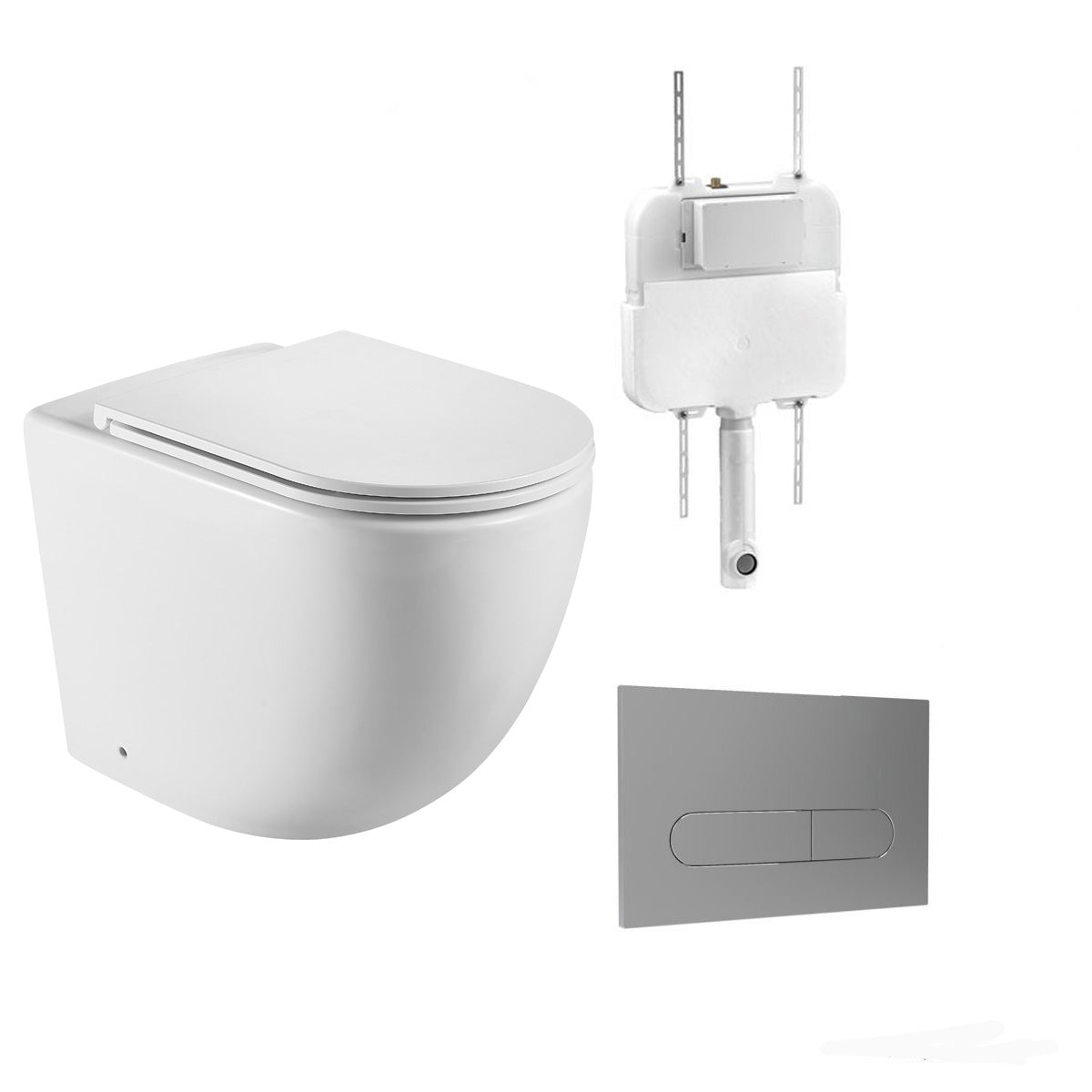 CODE FLOW INWALL TOILET SUITE RANGE 3 COLOURS Elite Bathroomware