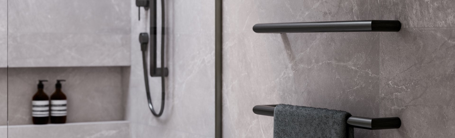 Horizontal Heated Towel Rails