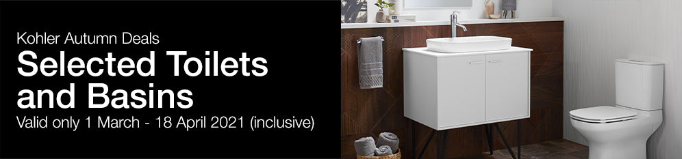 KOHLER 30% OFF BASINS