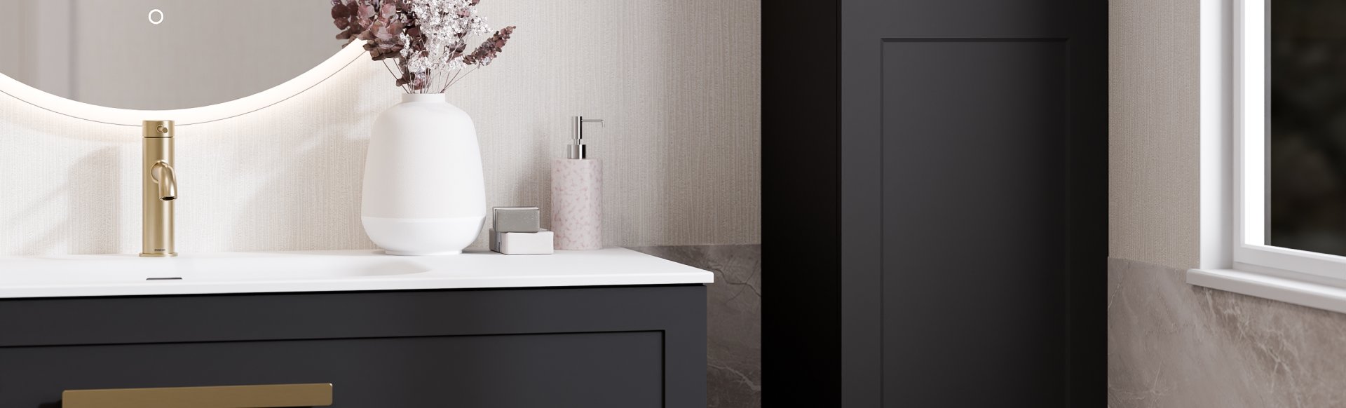 Bathroom Storage Towers