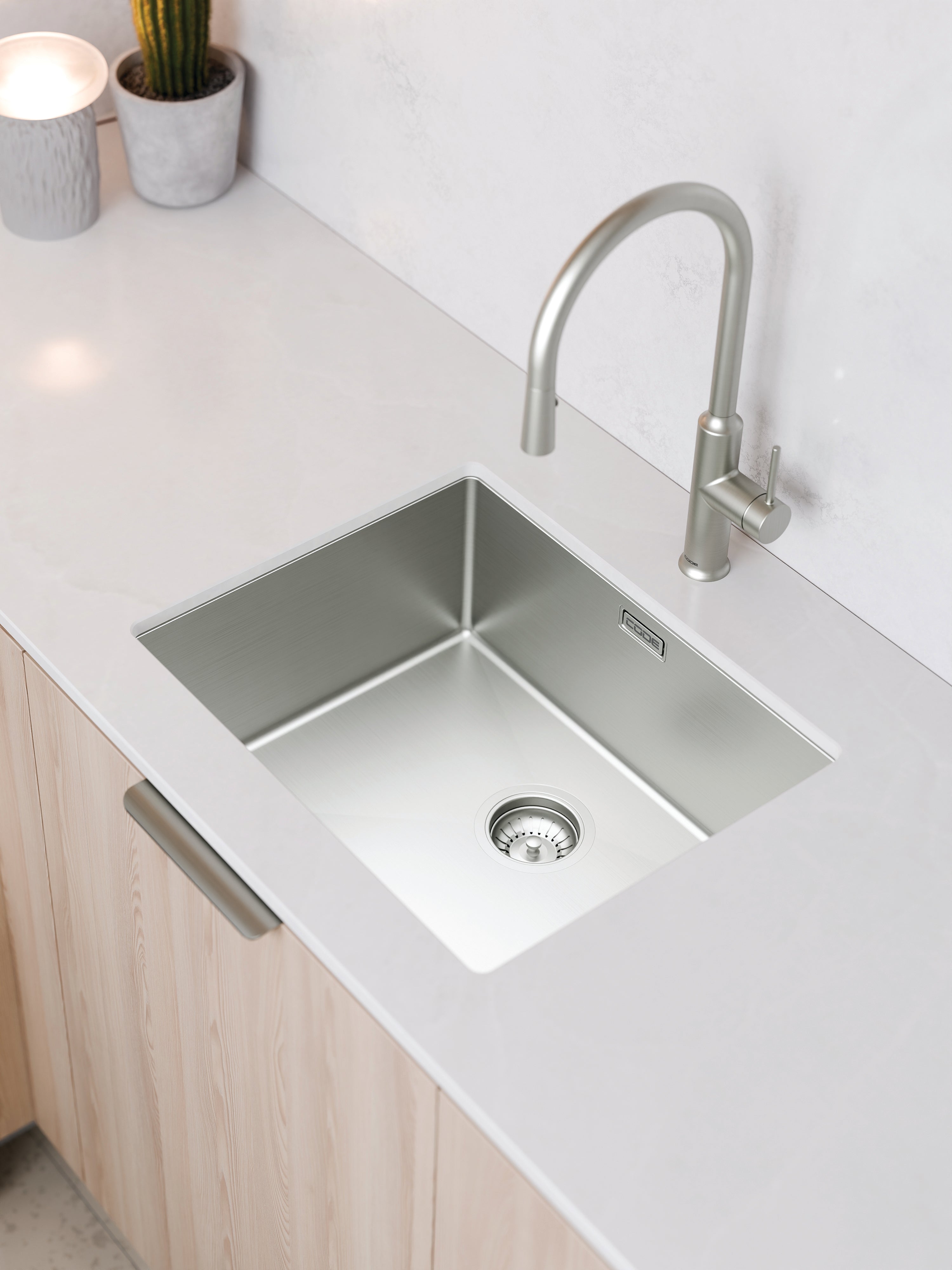 Code-Sierra-Commercial-Sink-500-400-In-Stainless-Steel-Setting