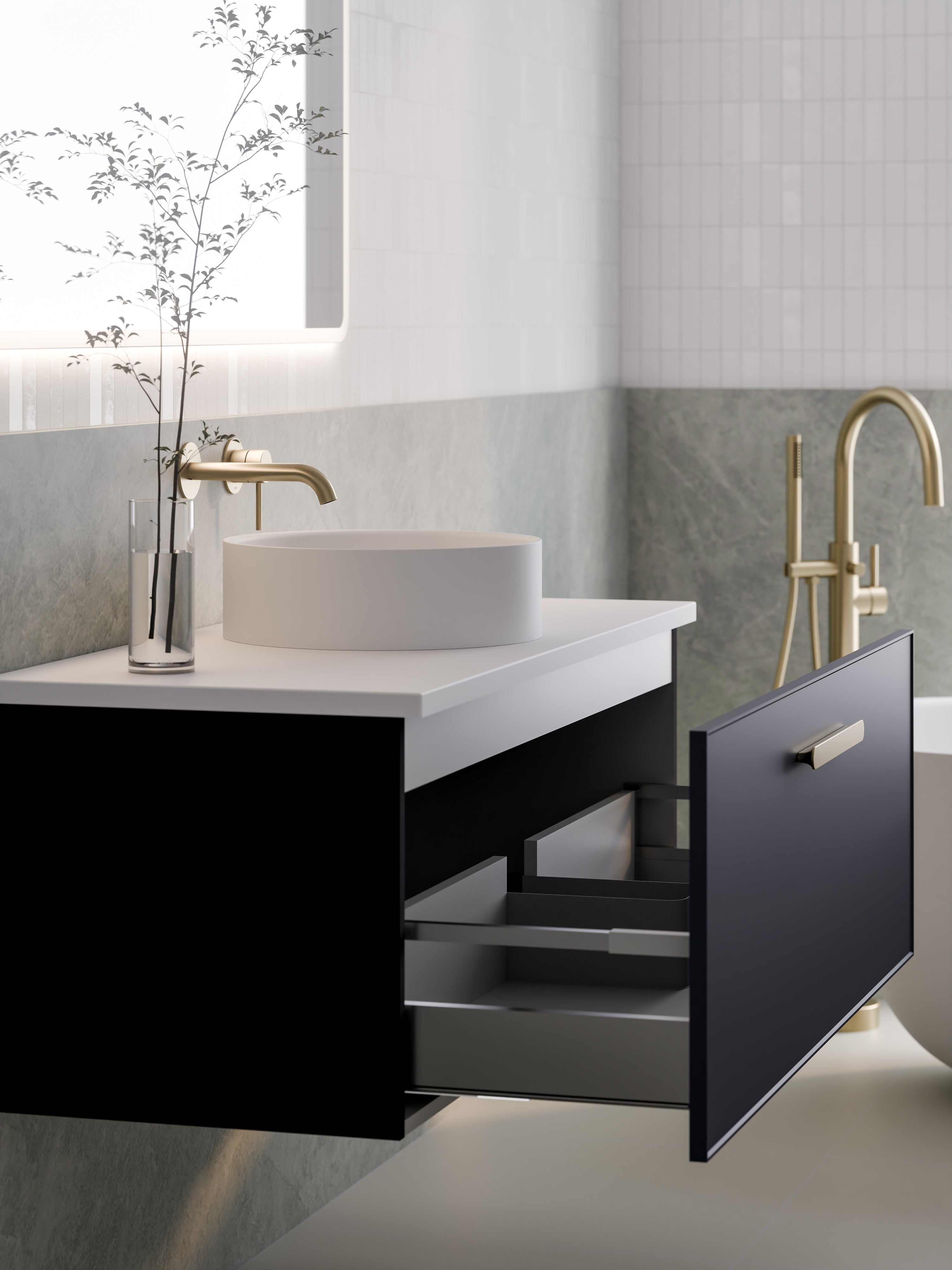 lineare-1200-axel-single-drawer-vanity-blue