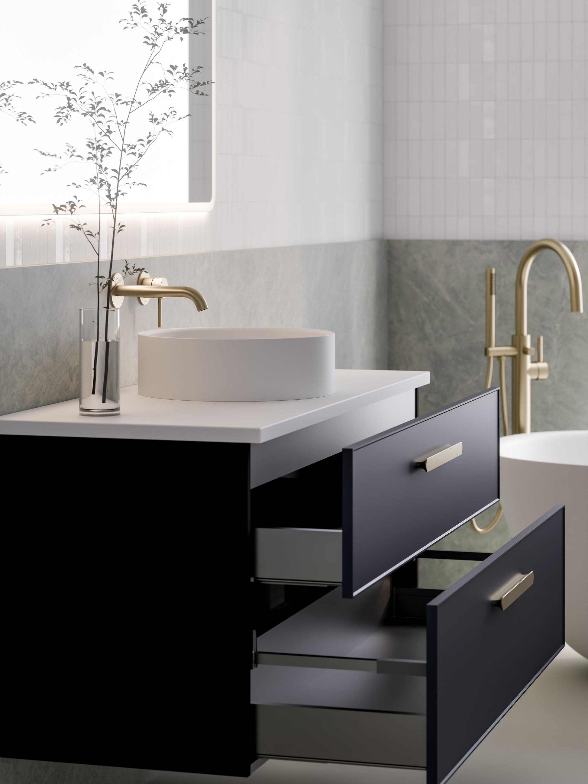 lineare-1200-axel-double-drawer-vanity-blue