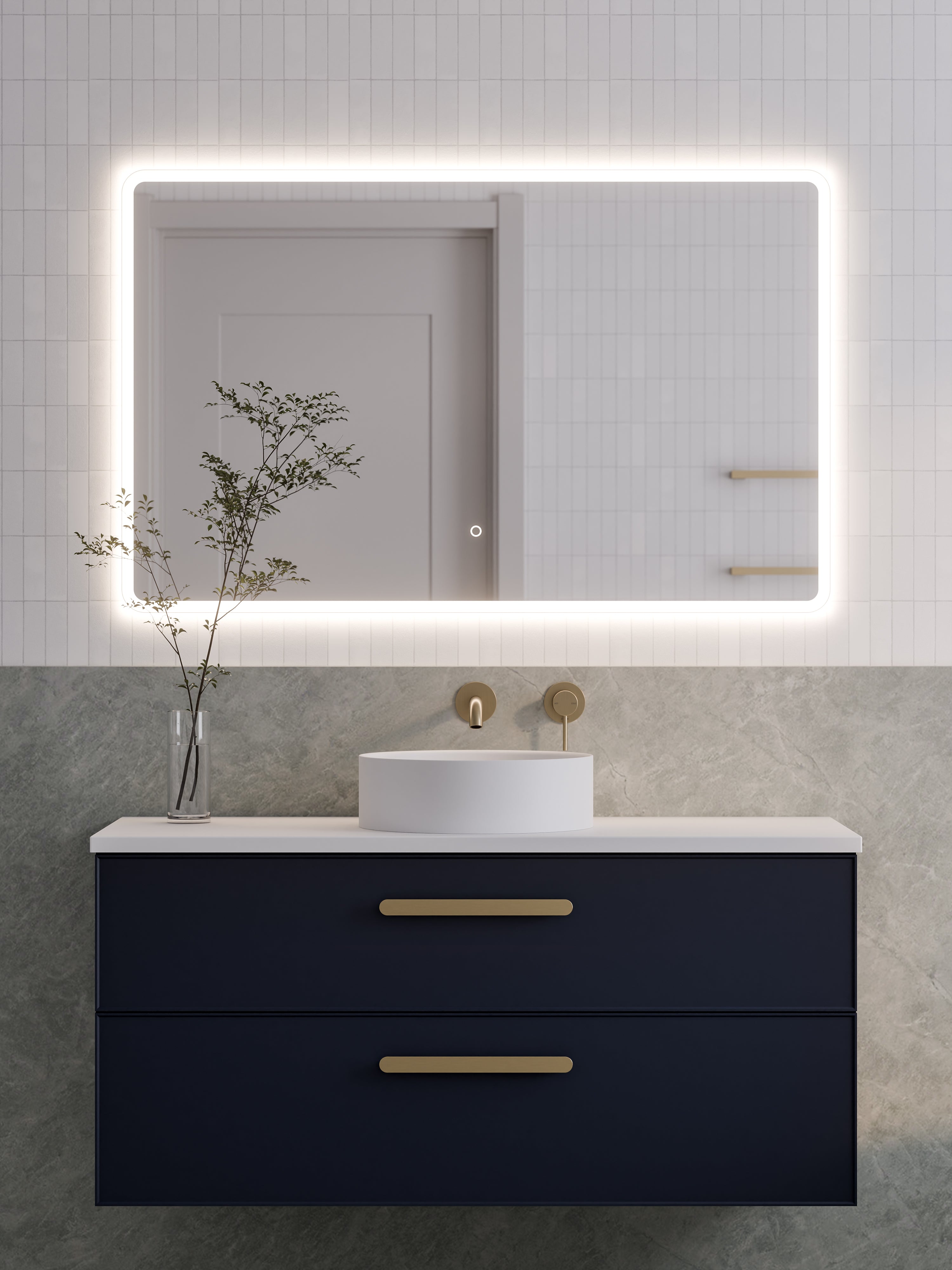 lineare-1200-axel-double-drawer-vanity-blue