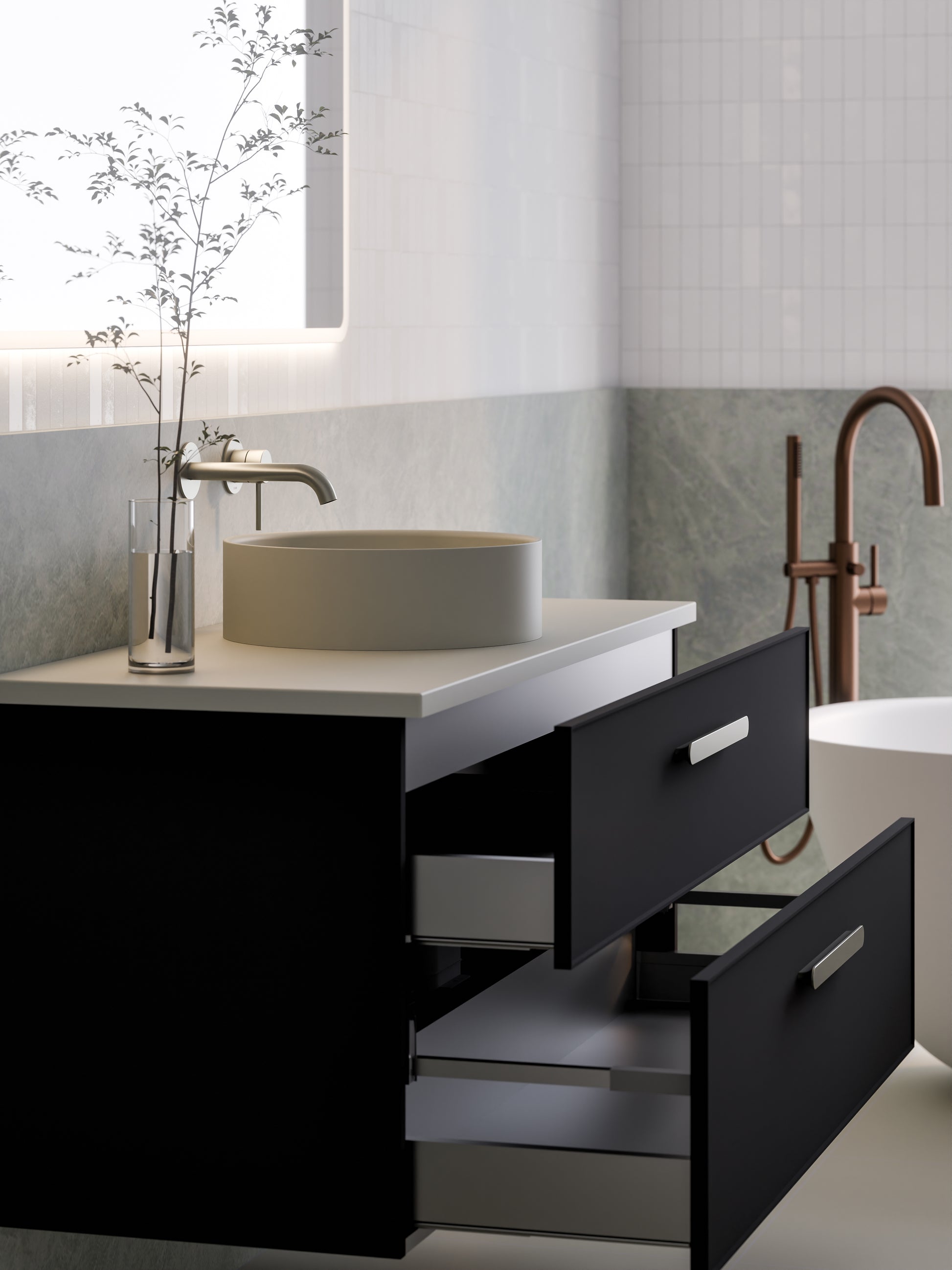 lineare-1200-axel-double-drawer-vanity-matte-black