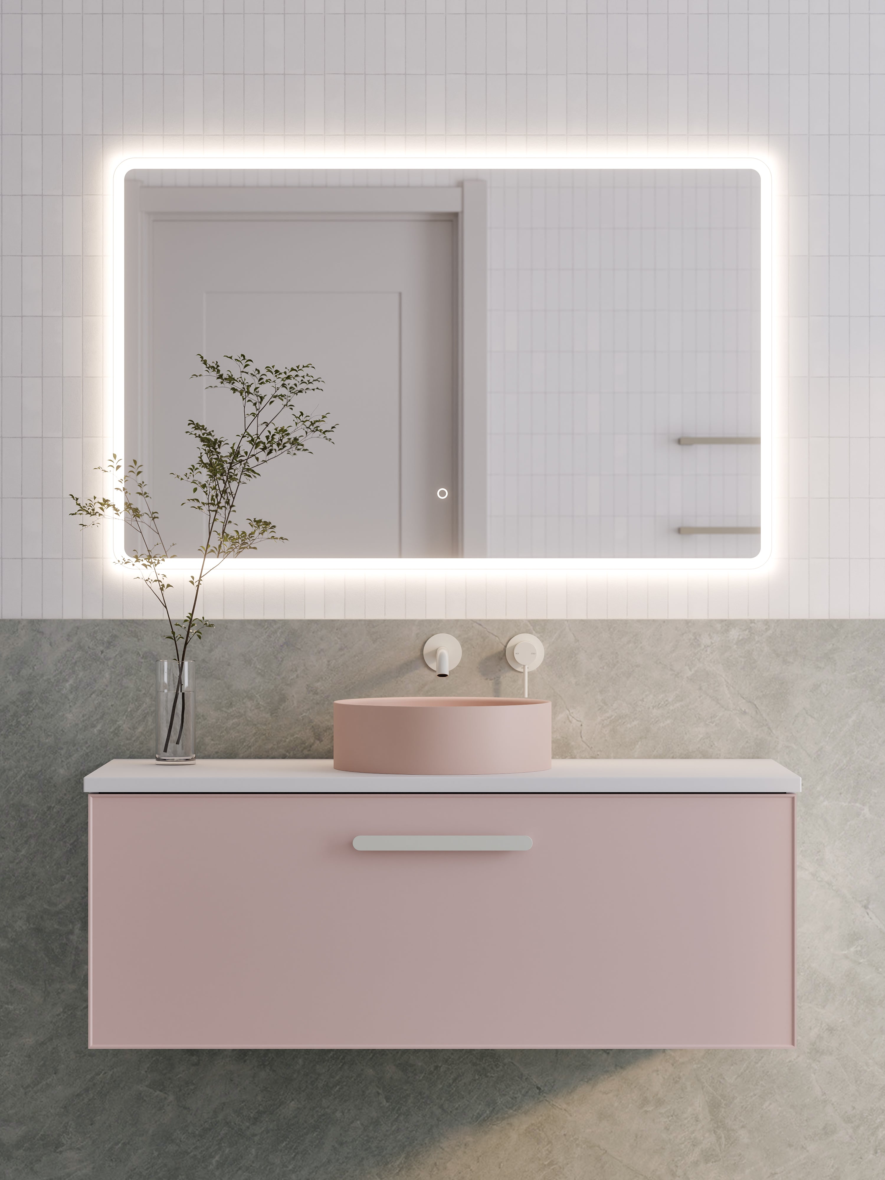 lineare-1200-axel-single-drawer-vanity-pink