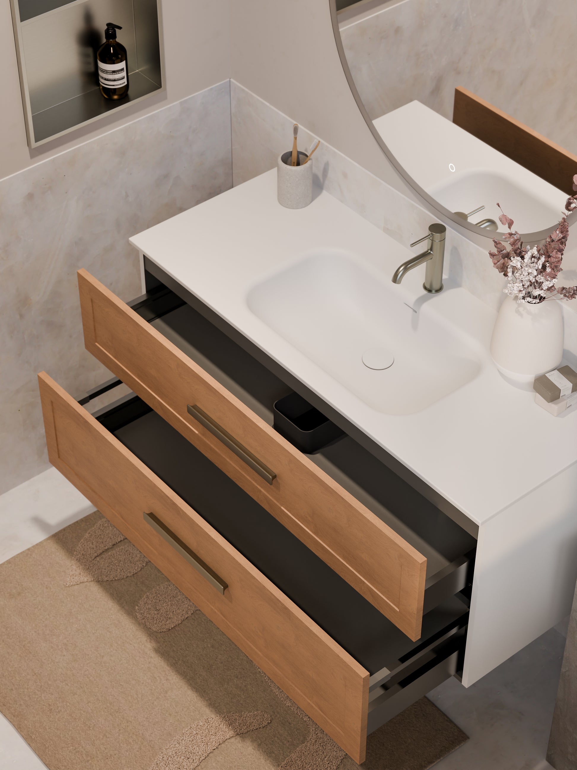 lineare-1200-loft-double-drawer-vanity-devon-oak