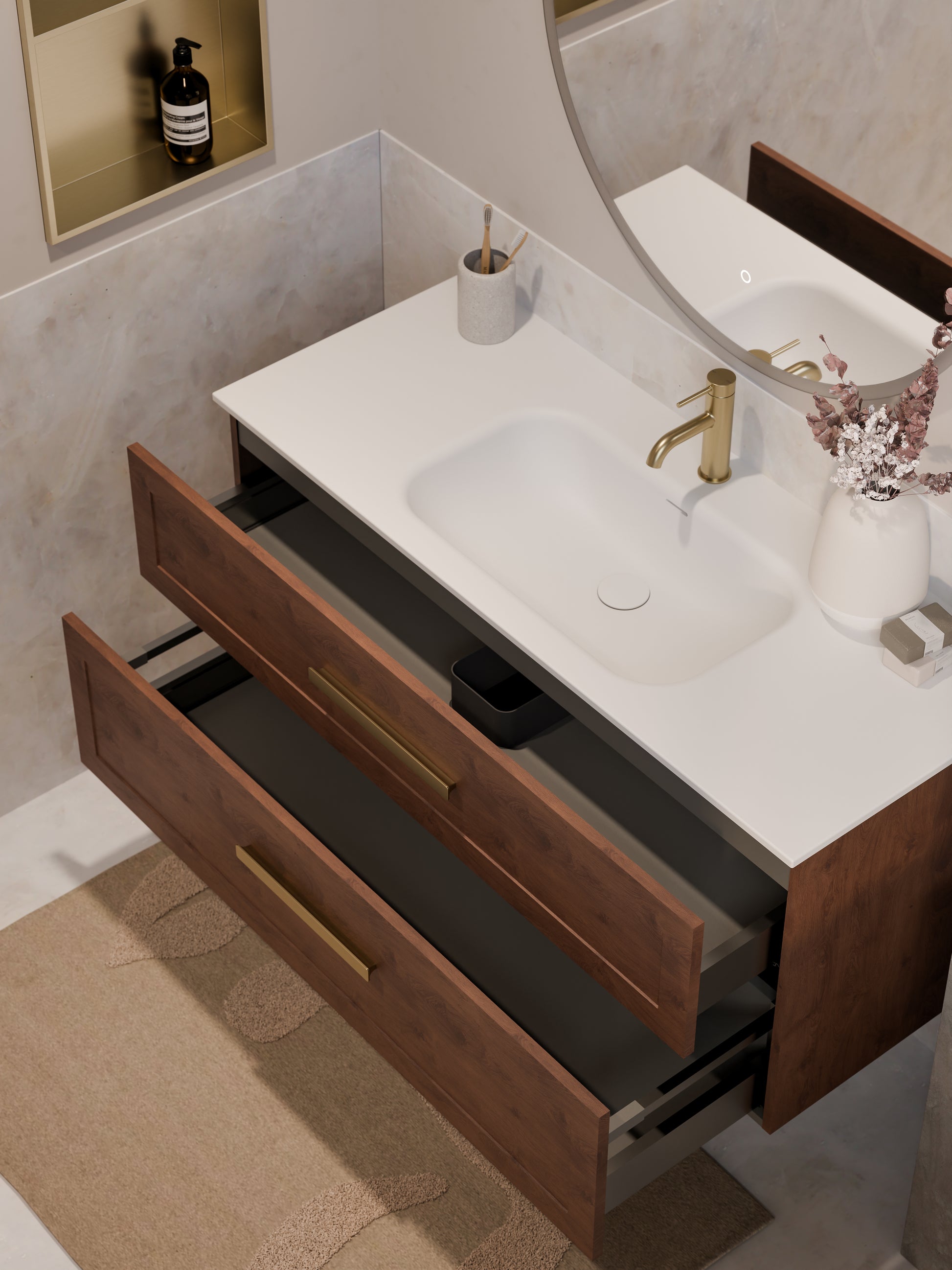 lineare-1200-loft-double-drawer-vanity-walut