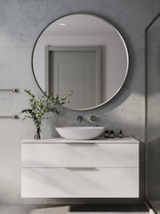 lineare-1200-pillar-double-drawer-vanity-matte-white