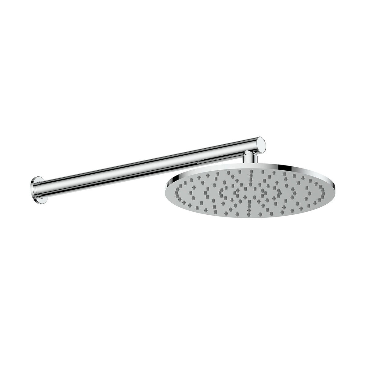 Greens Lavish Brass Wall Shower - Chrome