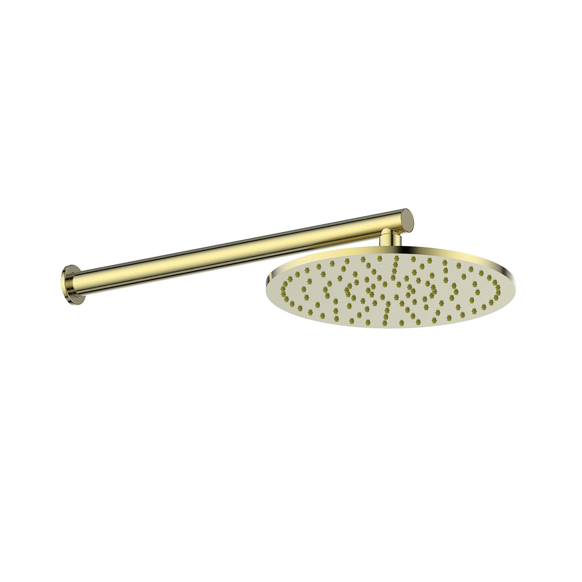 Greens Lavish Brass Wall Shower - Brushed Brass