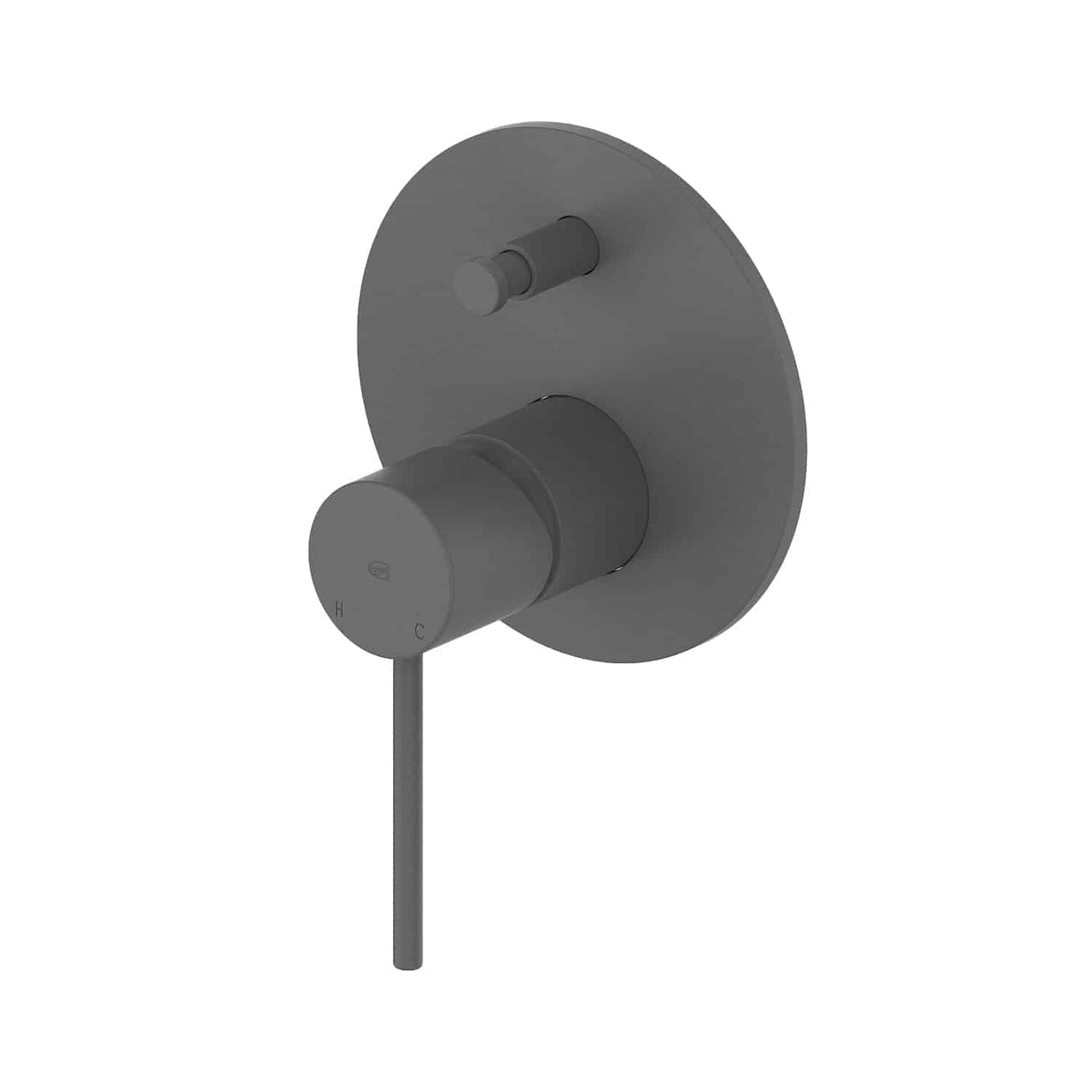 Greens Gisele Shower/Bath Diverter Mixer - Gunmetal