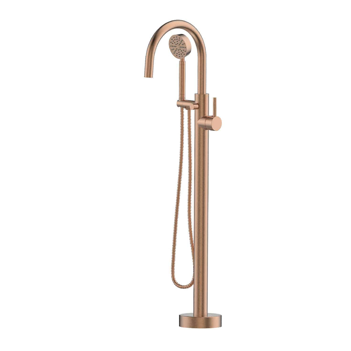 Gisele Freestanding Bath Filler - Brushed Copper