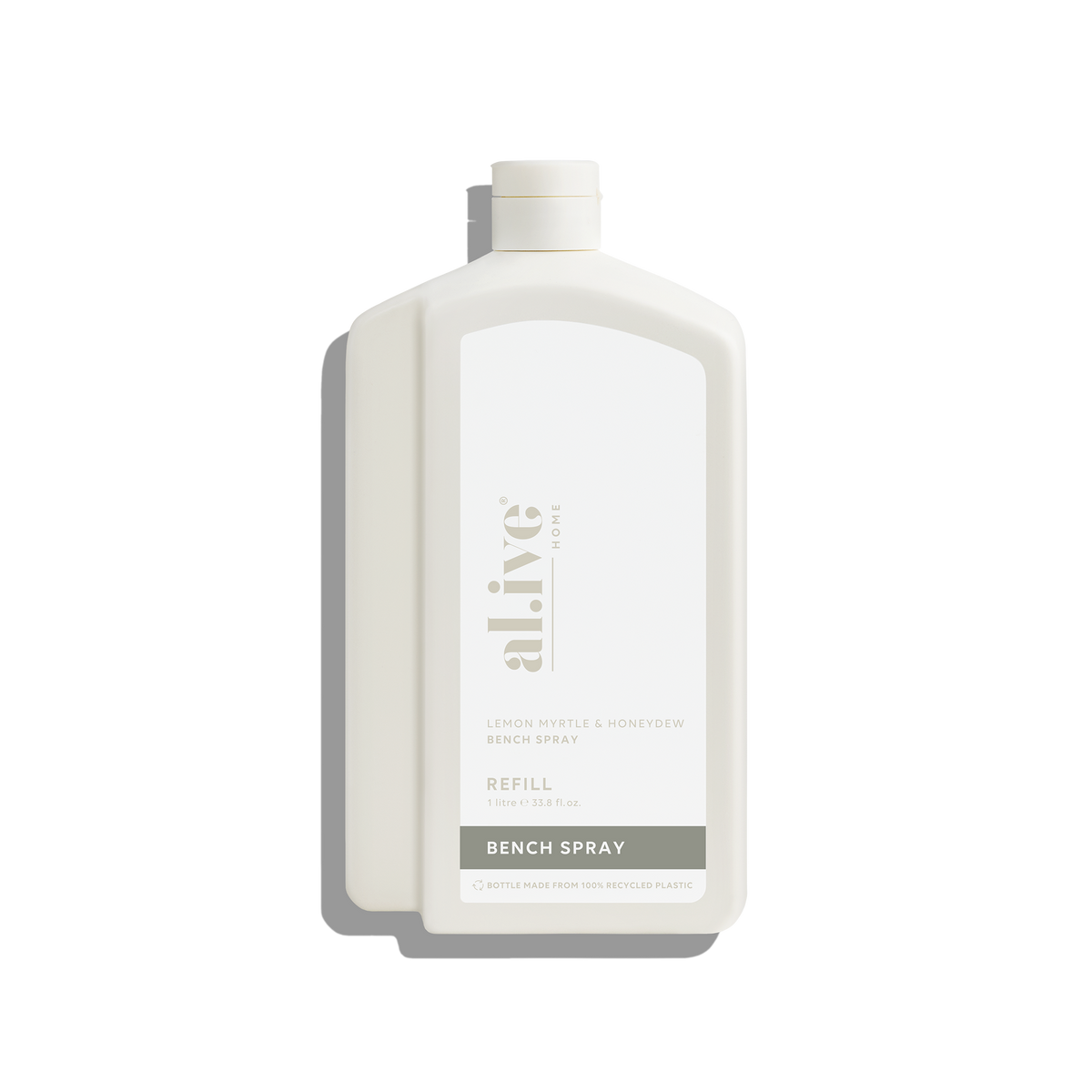 Al.ive Bench Spray Refill - Lemon Myrtle & Honeydew 1L