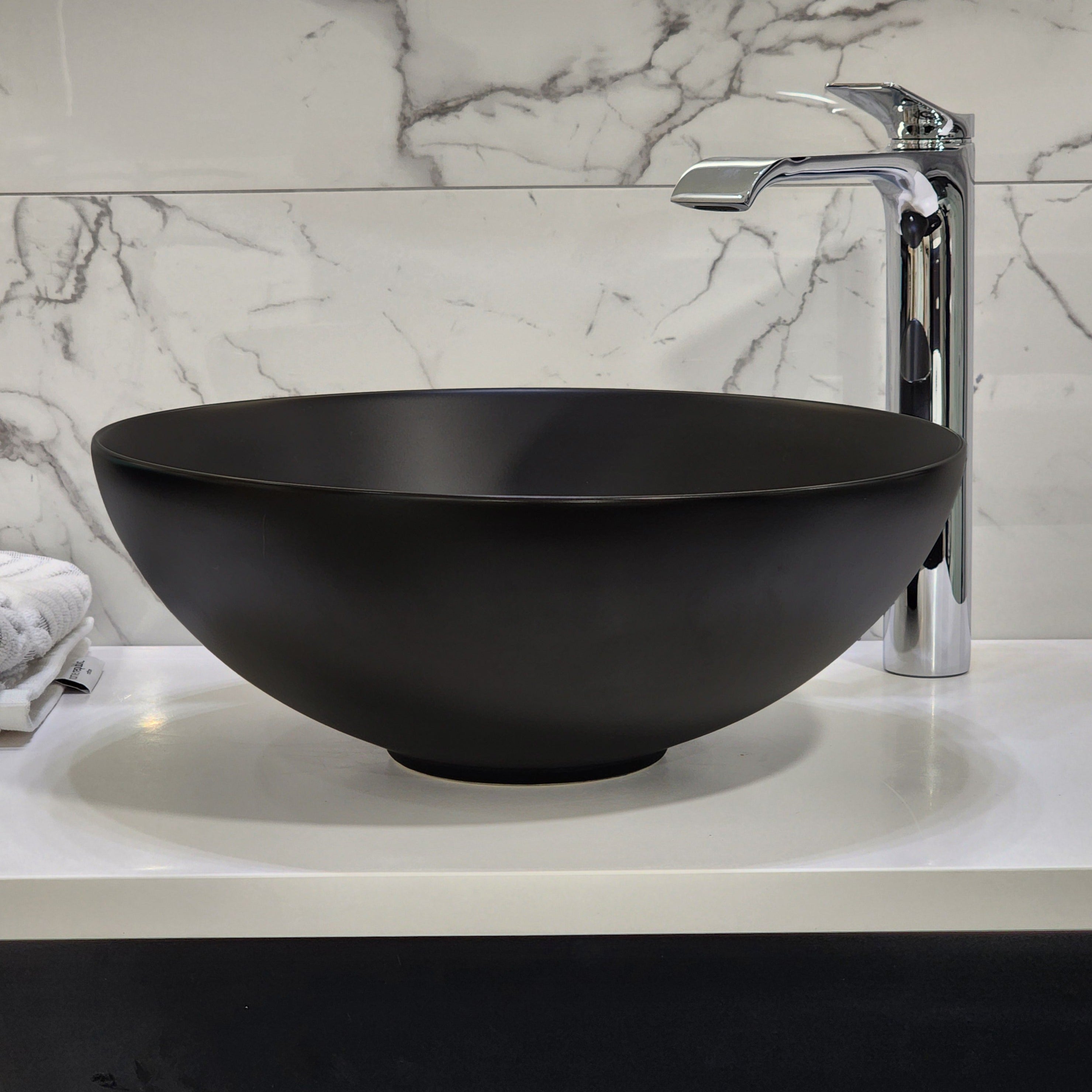CODE PURE ARC CERAMIC BASIN 400MM RANGE