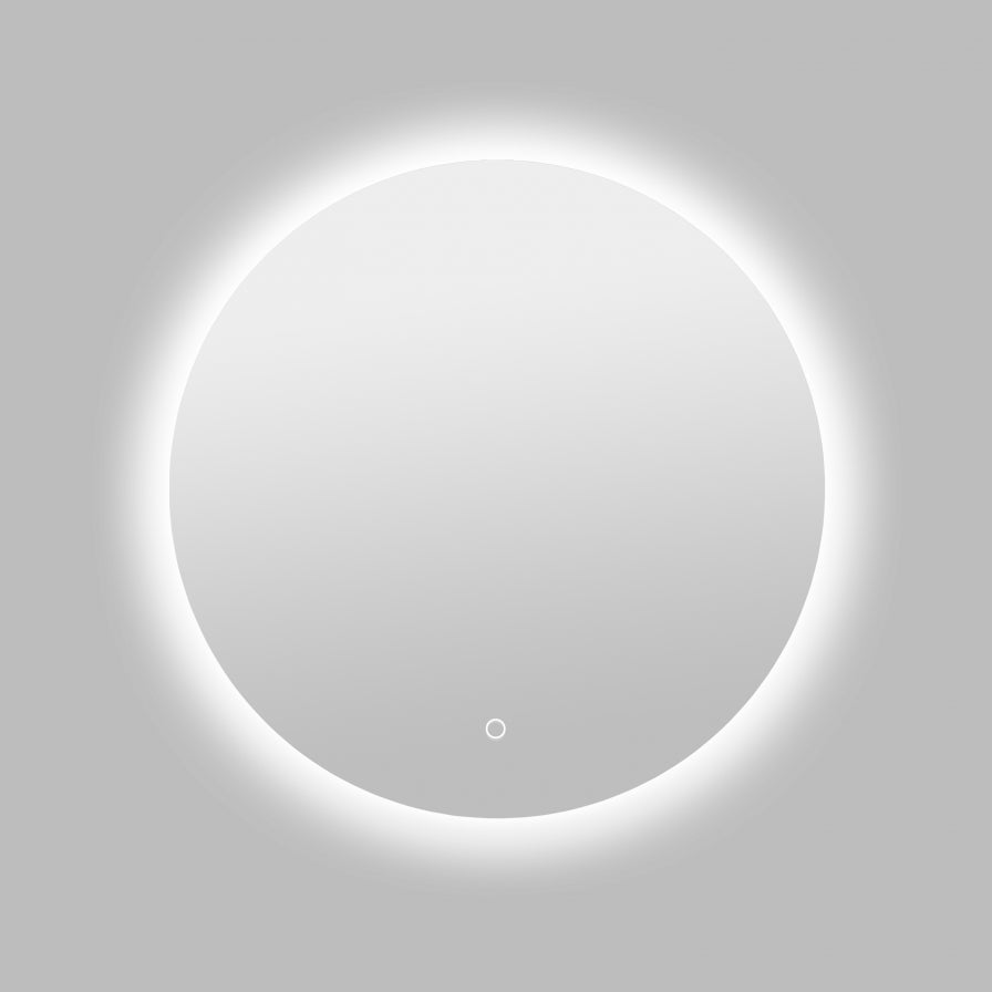 Luminor Round Backlit Demister Mirror