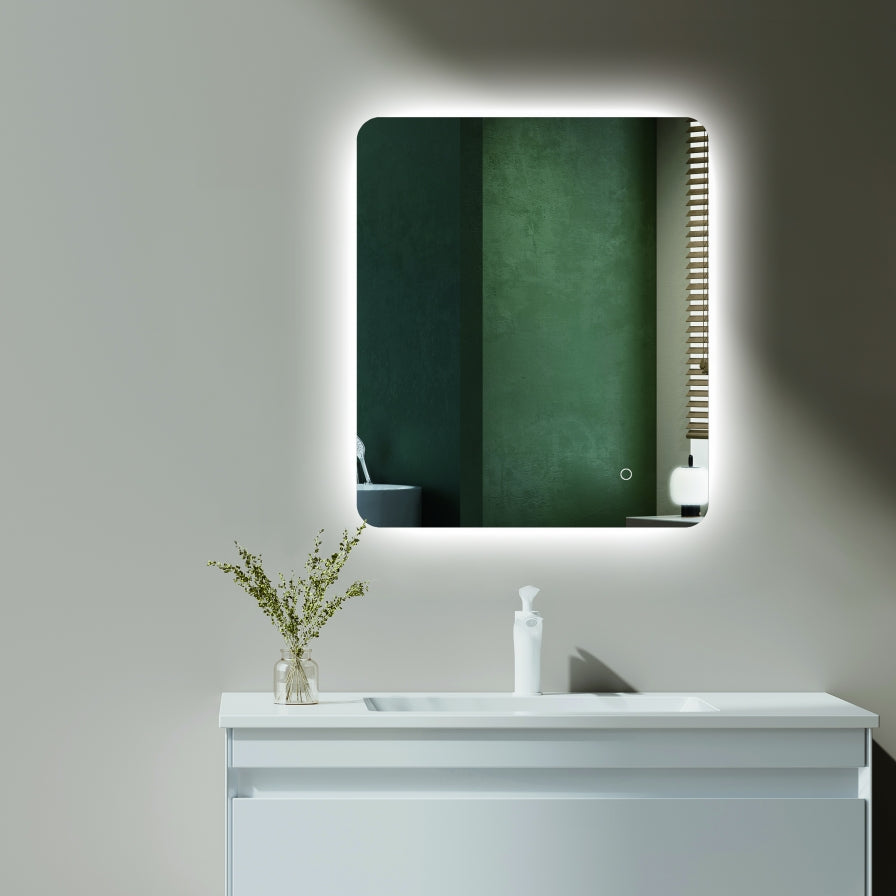 Luminor Rectangular Backlit Demister Mirror