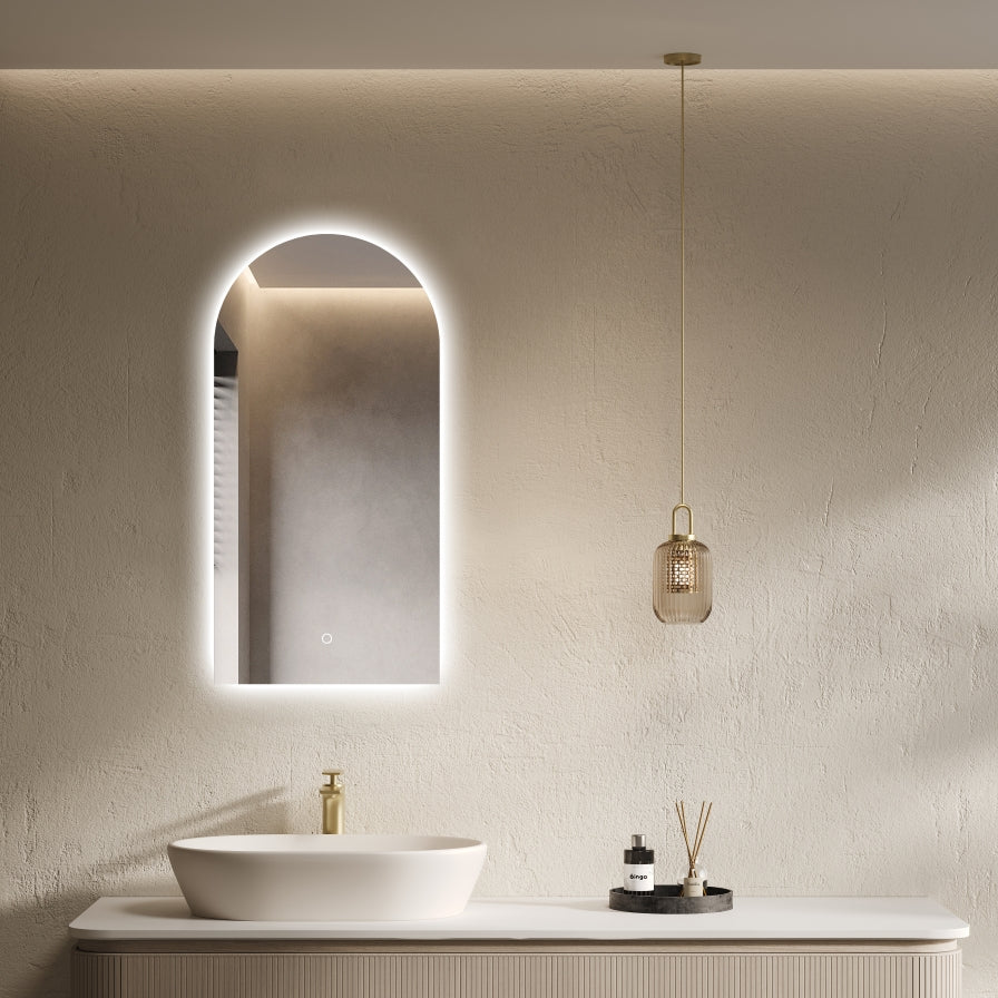 Luminor Arch Backlit Demister Mirror