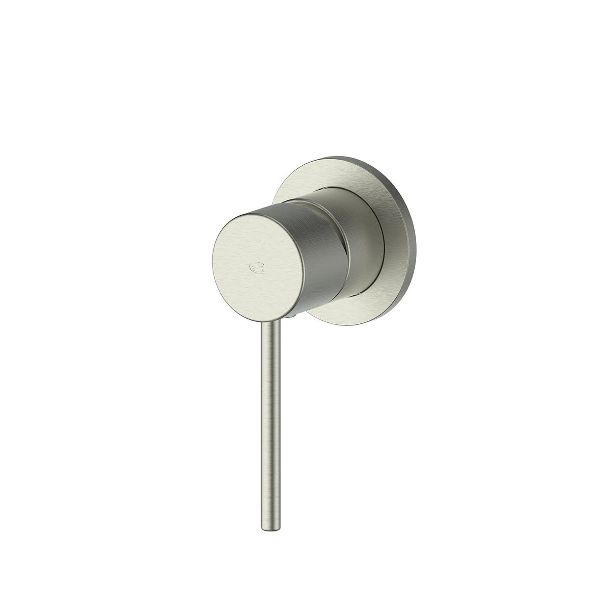 Greens Maci Shower Mixer w/ Mini Faceplate - Trim Set Only - Brushed Nickel
