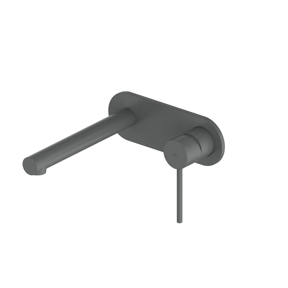 Greens Maci Wall Basin Mixer with Faceplate - Gunmetal