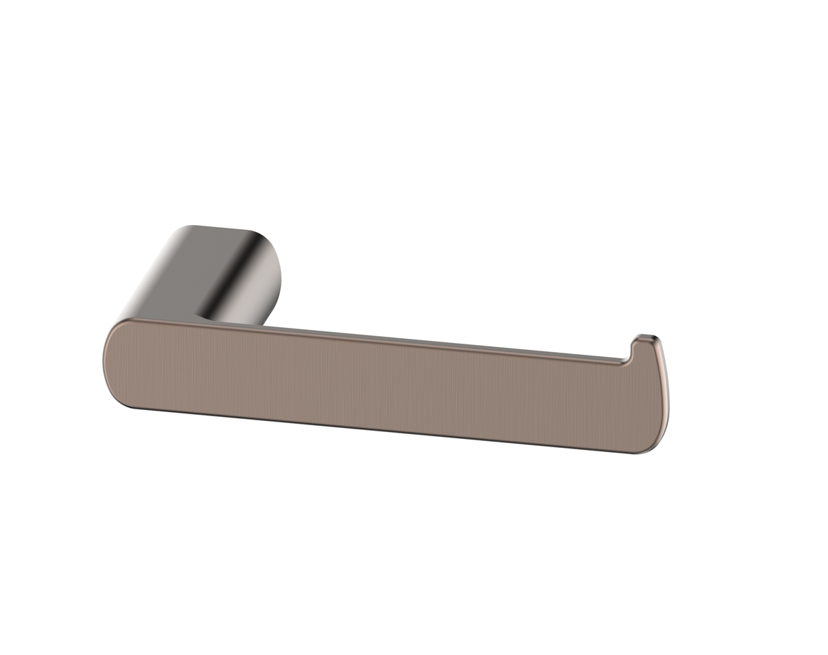 Greens Zeia Toilet Roll Holder - Brushed Bronze