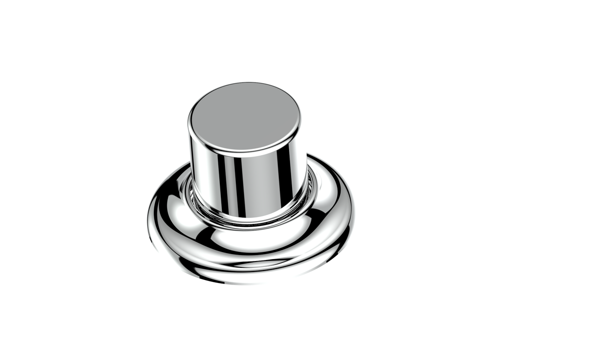 Greens Craft Air Switch Cover - Chrome
