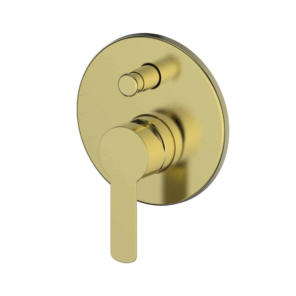 Greens Astro II Shower/Bath Diverter Mixer - Brushed Brass