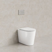 Code Pure Typhoon Inwall Toilet Suite | Brushed Nickel Button