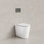 Code Pure Typhoon Inwall Toilet Suite | Gunmetal Button