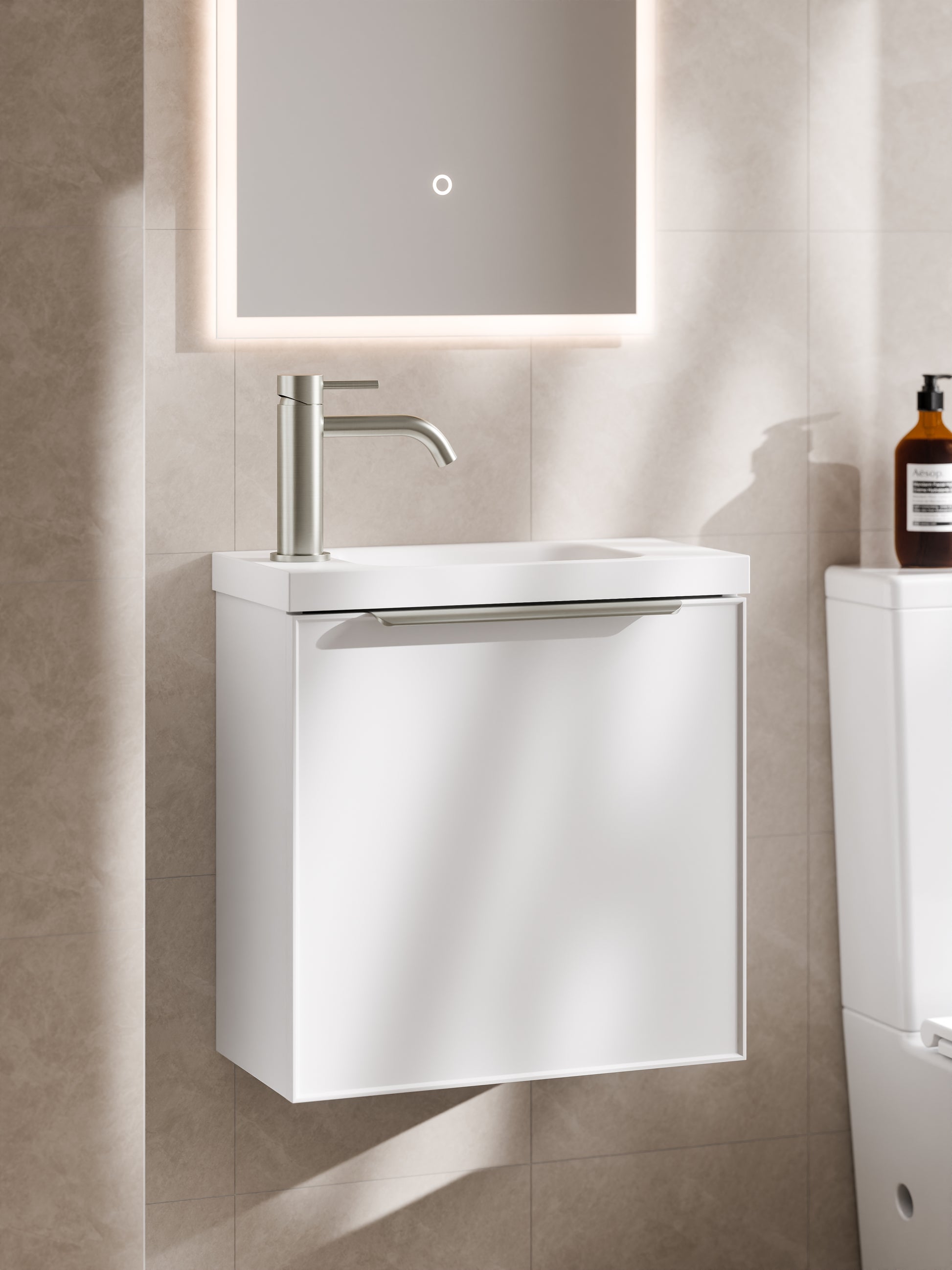 lineare-450-wc-vanity-matte-white-axel