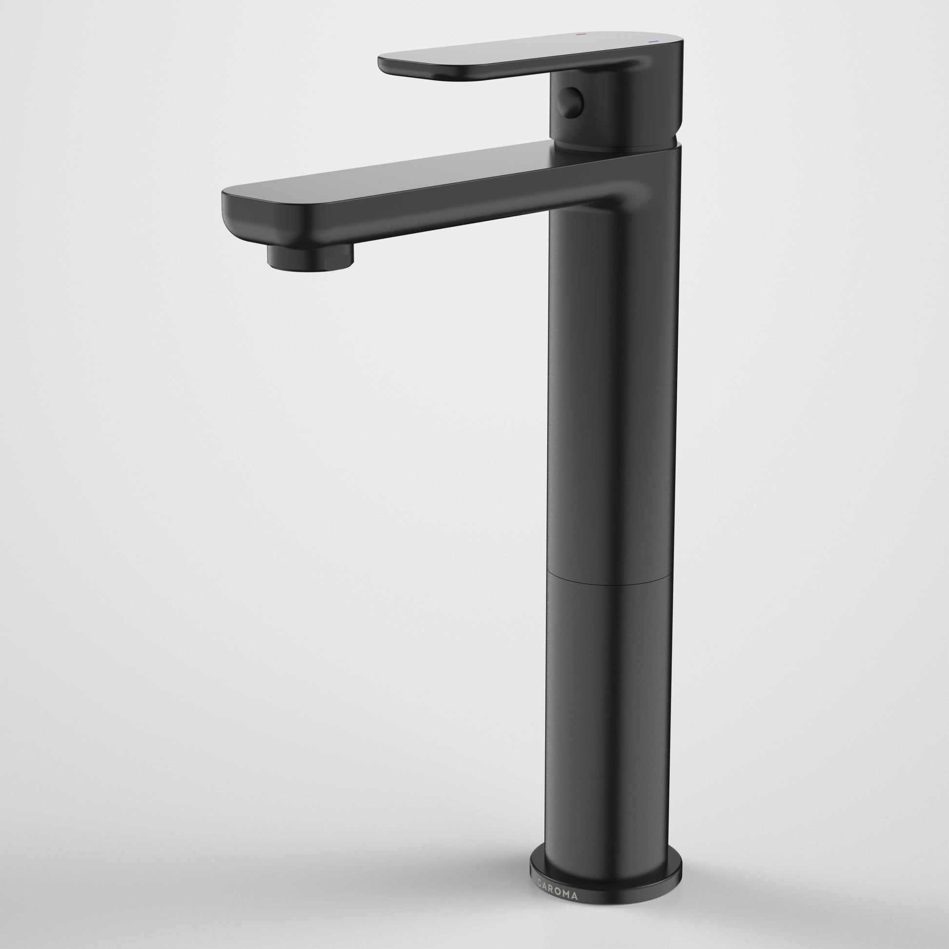 caroma-luna-tower-bathroom-tap-in-matt-black