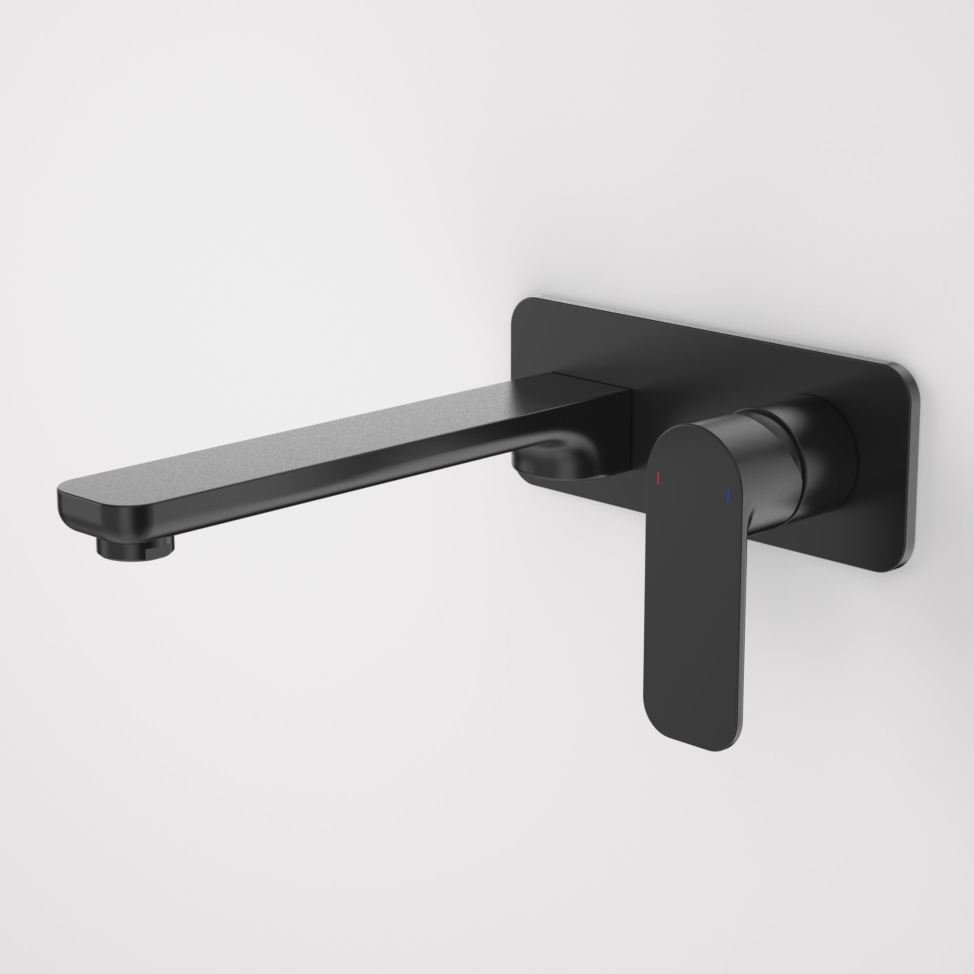 caroma-luna-wall-mount-basin-bath-mixer-chrome-matte-black
