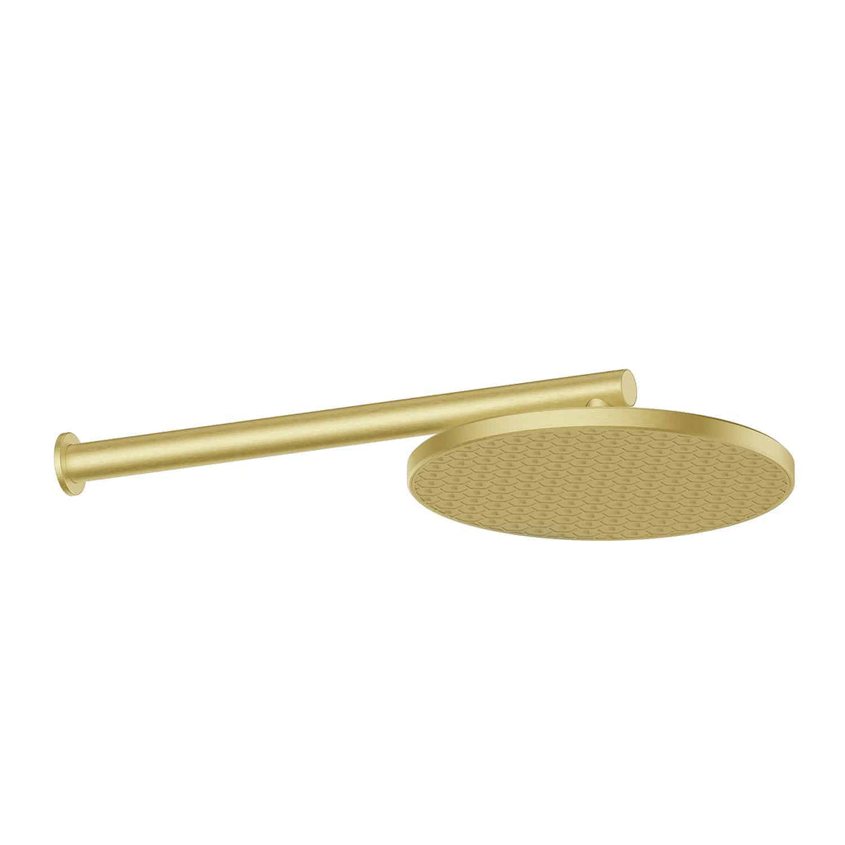 Greens Glide RainBoost Wall Shower - Brushed Brass