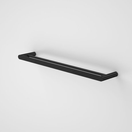 caroma-urbane-625-double-towel-rail-matte-black