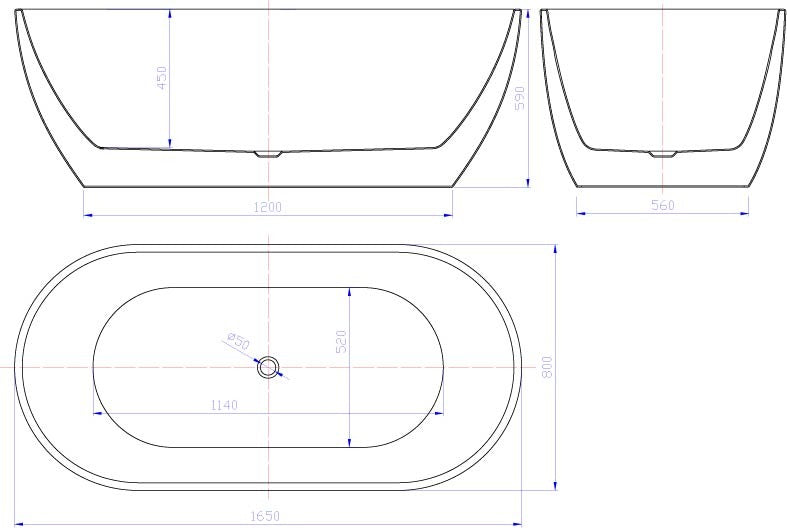 halo-bath-tub-1650-spec-sheet
