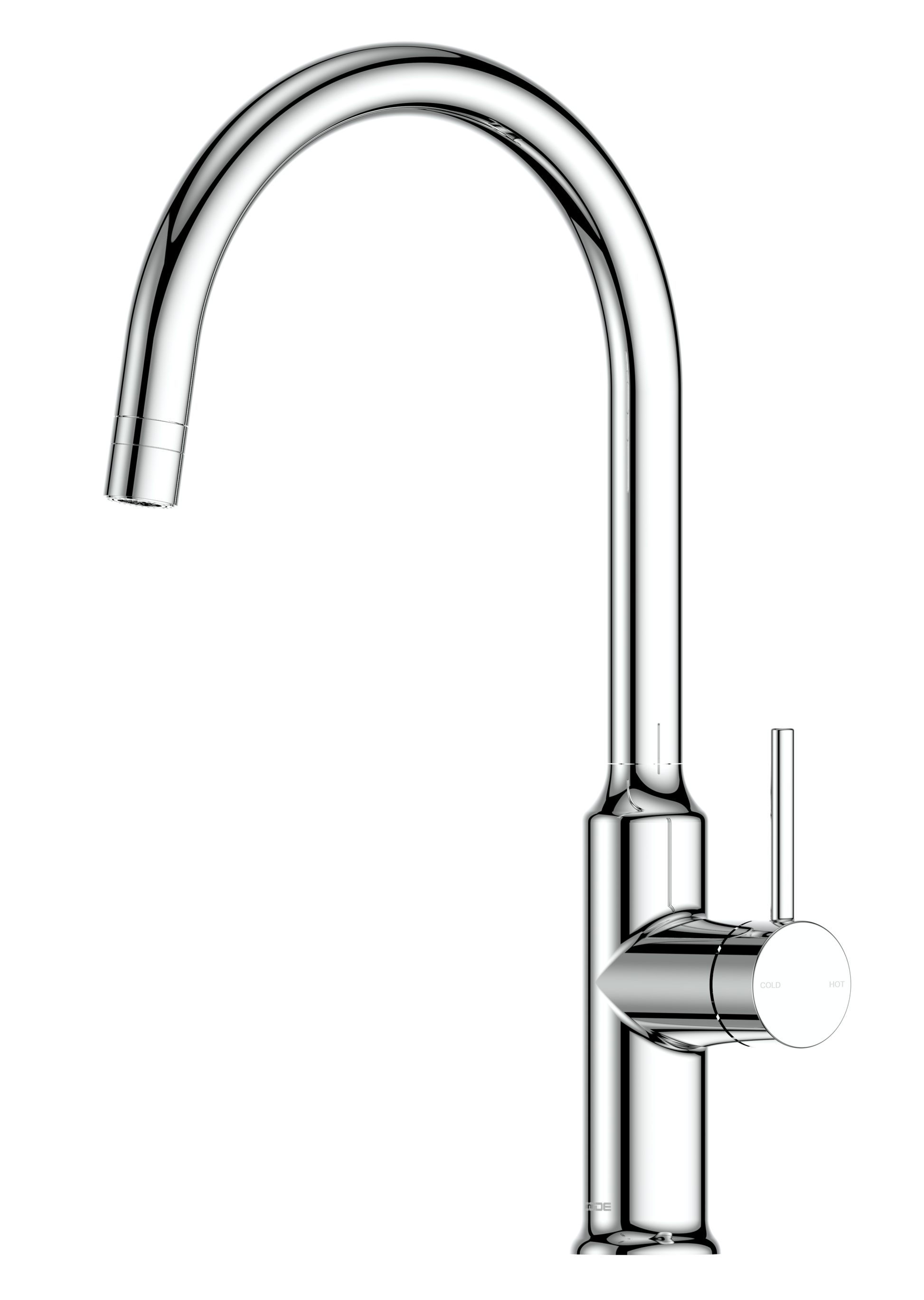 Code-Nature-Gooseneck-Kitchen-Sink-Mixer-Chrome