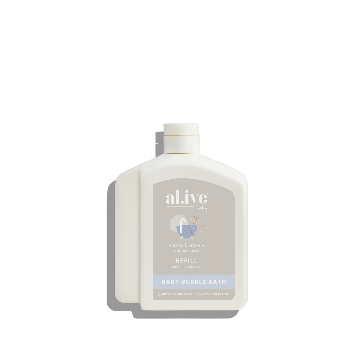 650ml Bubble Bath Refill - Apple Blossom