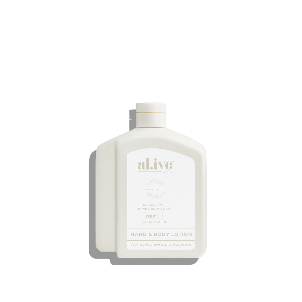 Al.ive Hand & Body Lotion Refill - Mango & Lychee 650ml