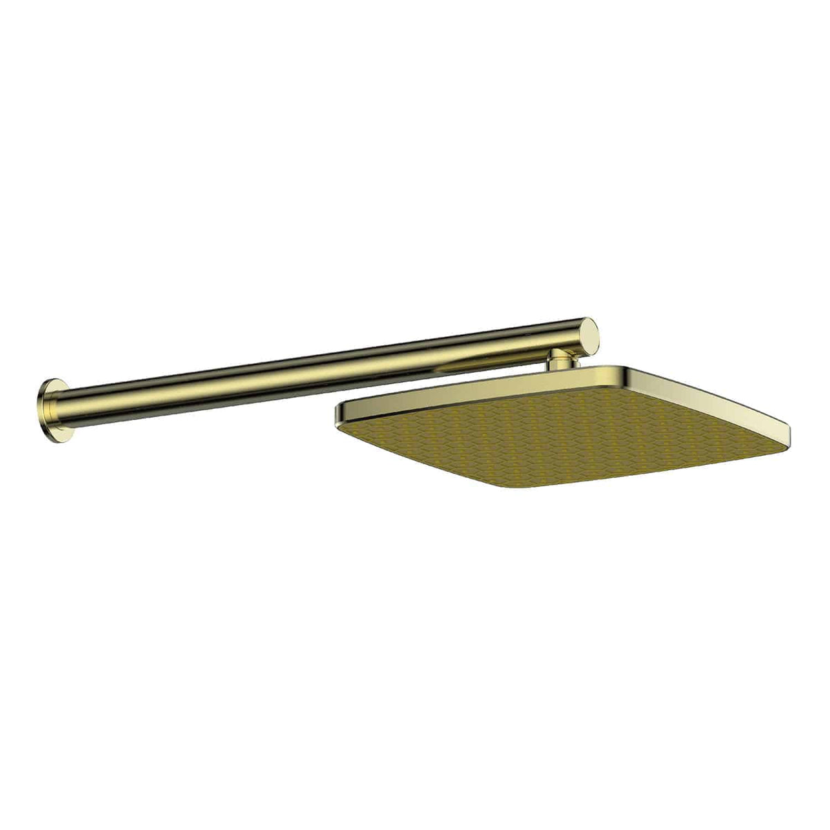 Greens Glide Syntra RainBoost® Wall Shower - Brushed Brass