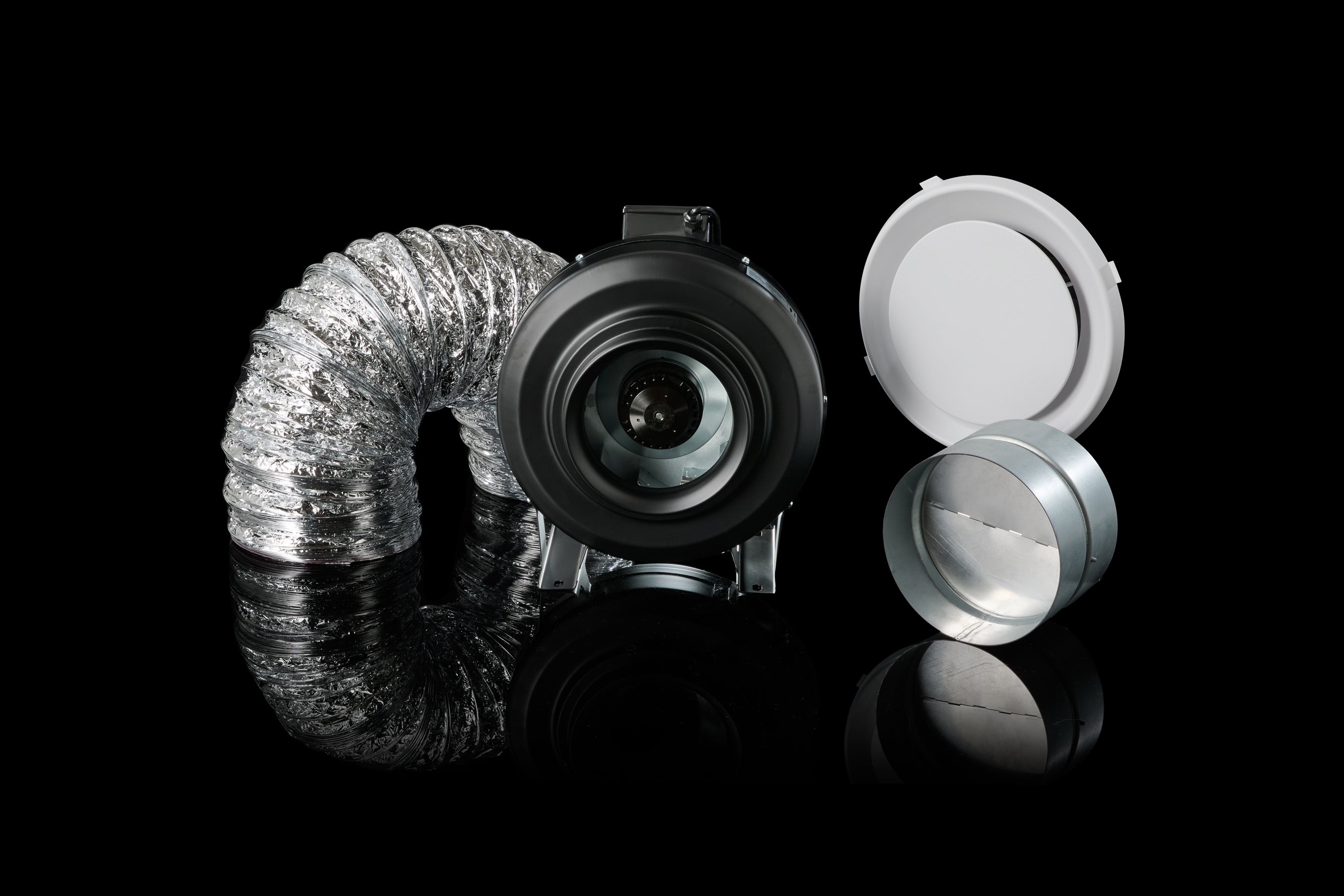 SCHWEIGEN INLINE SILENT EXHAUST FAN CIRCULAR FOR 2 ROOMS | BL502