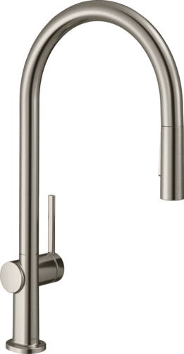 hansgrohe-talis-kitchen-pull-out-spray-brushed-nickel