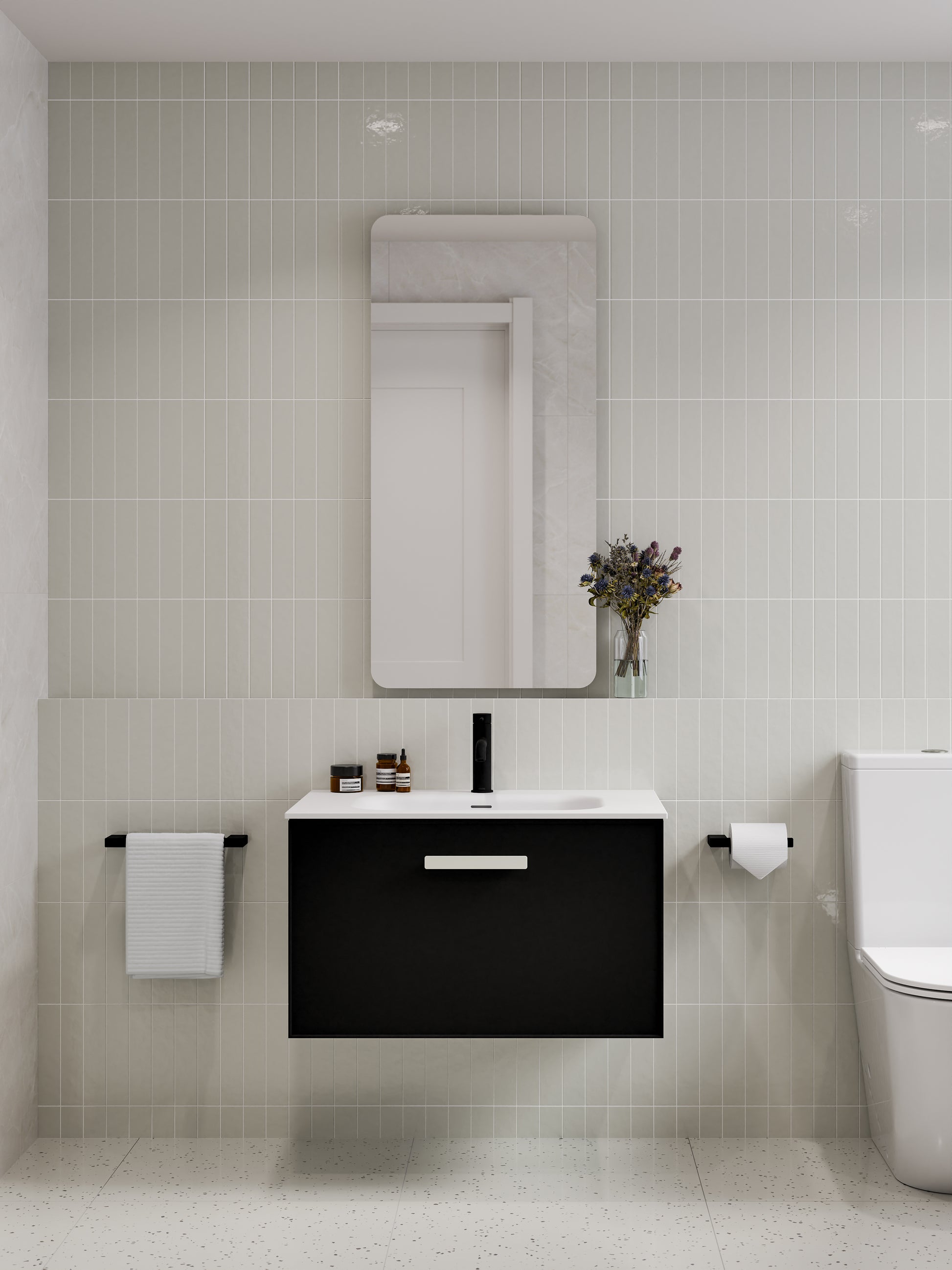 lineare-750-axel-single-drawer-vanity-matte-black