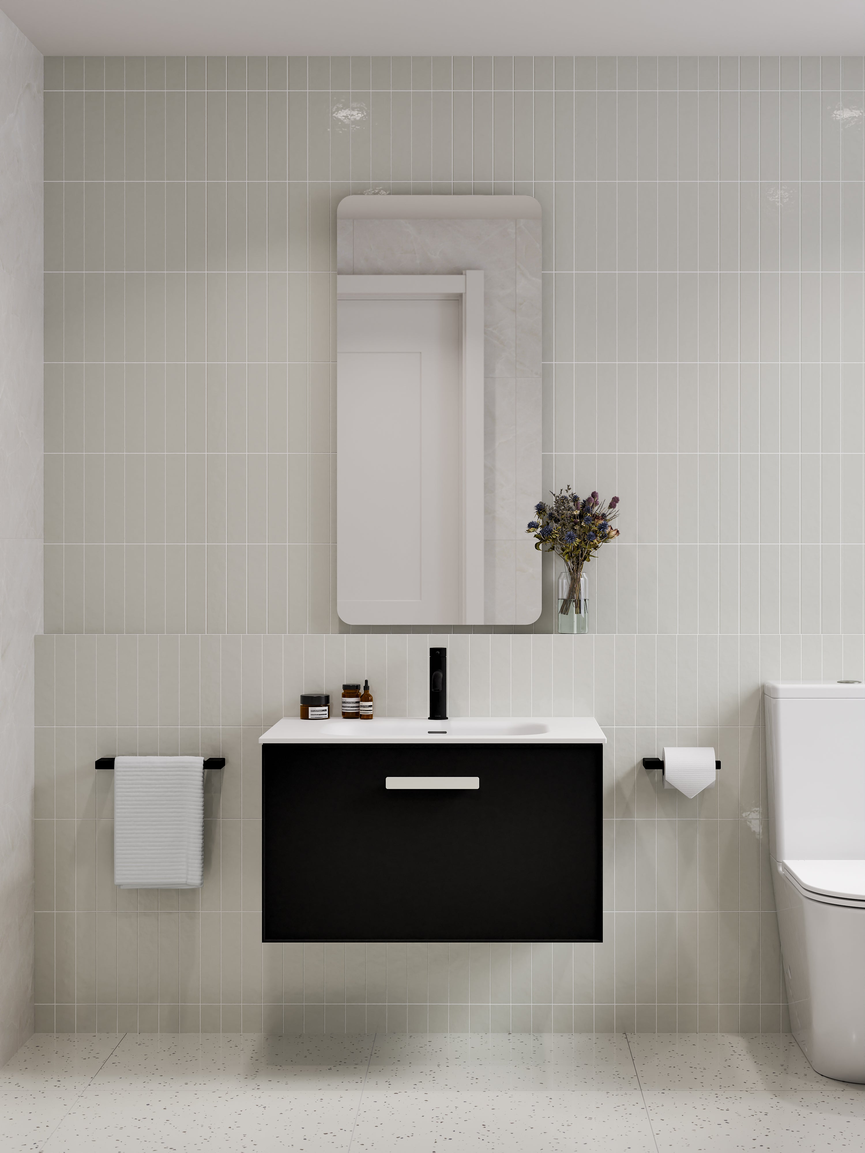 lineare-750-axel-single-drawer-vanity-matte-black