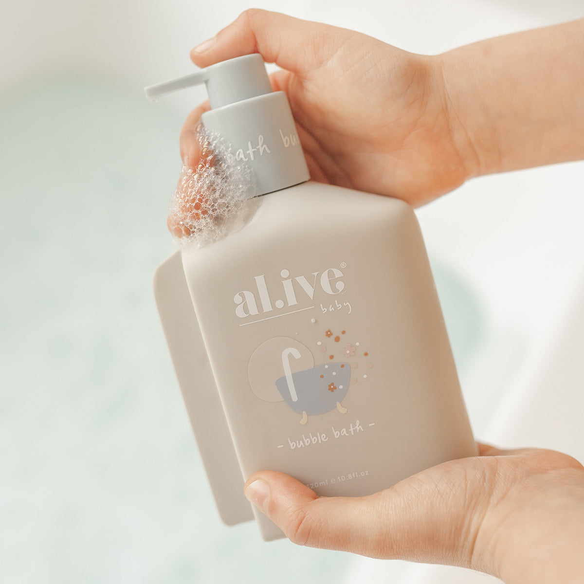 Al.ive Baby Bubble Bath - Apple Blossom 320ml