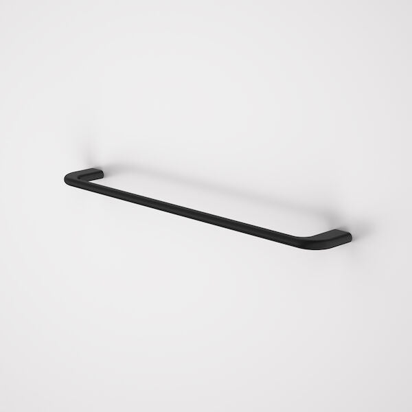 caroma-contura-single-hand-towel-rail-matte-black