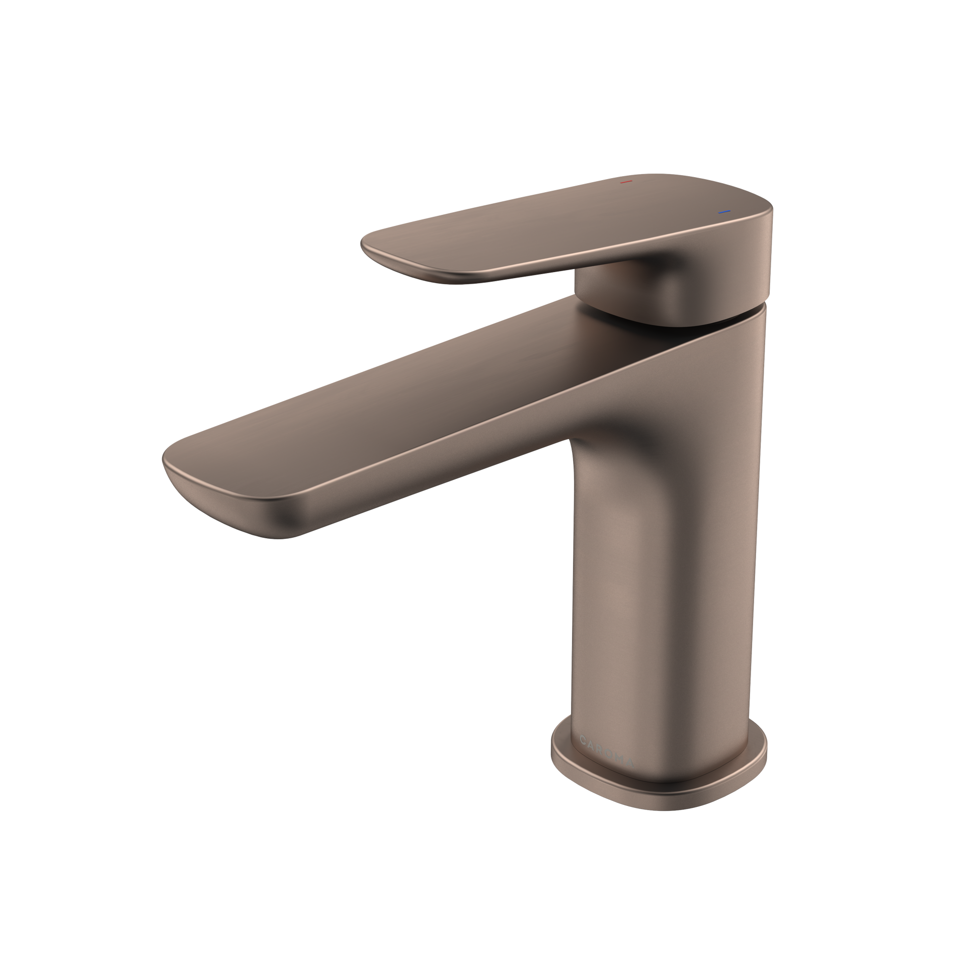 caroma-contura-basin-mixer-range-brushed-bronze