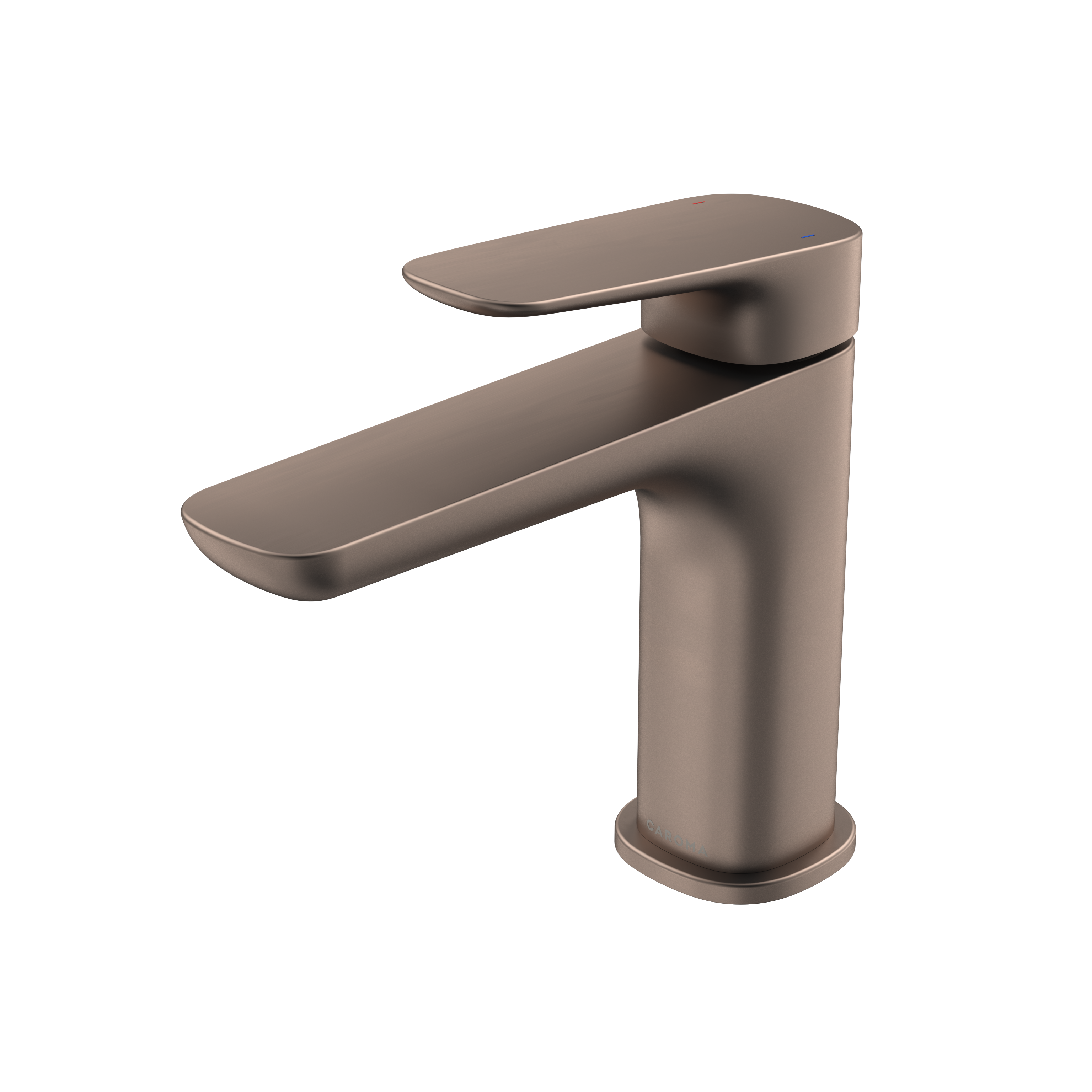 caroma-contura-basin-mixer-range-brushed-bronze