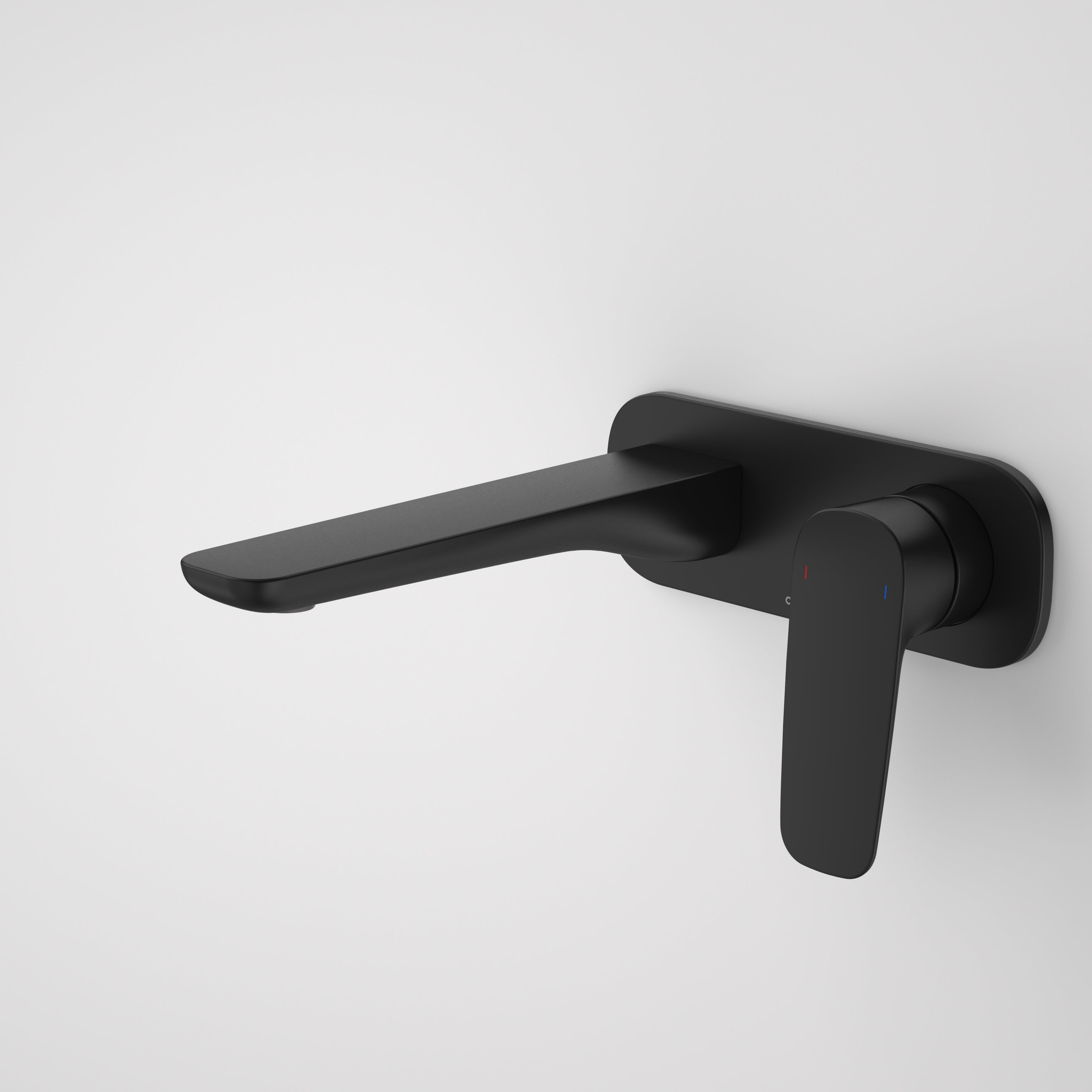 caroma-contura-wall-basin-mixer-range-matte-black