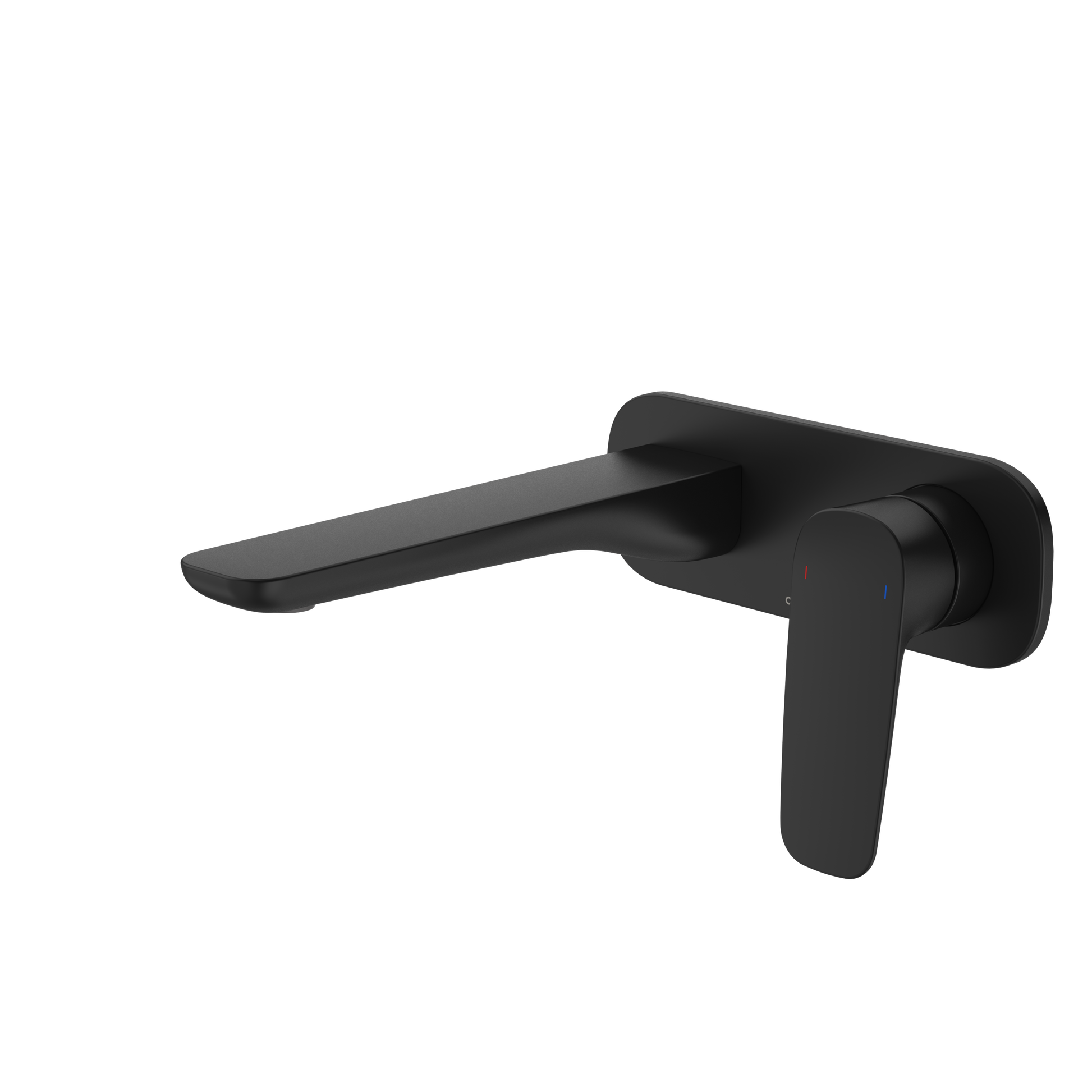 caroma-contura-wall-basin-mixer-range-matte-black